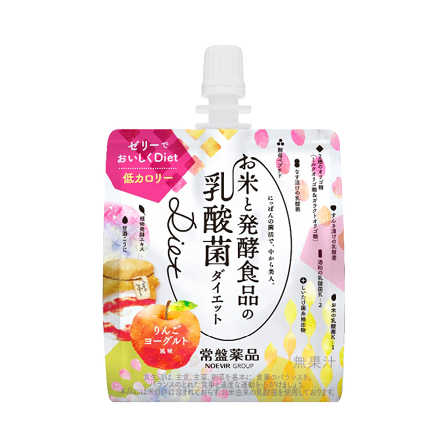 tokiwa 常盘药品工业 苹果酸奶味发酵乳酸菌瘦身塑形果冻 150g