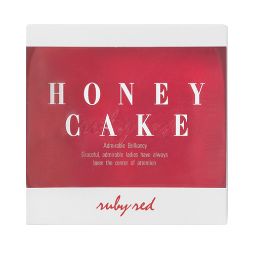 SHISEIDO 资生堂 Honey cake蜂蜜肥皂洗脸香皂洁面皂 红色清爽100g