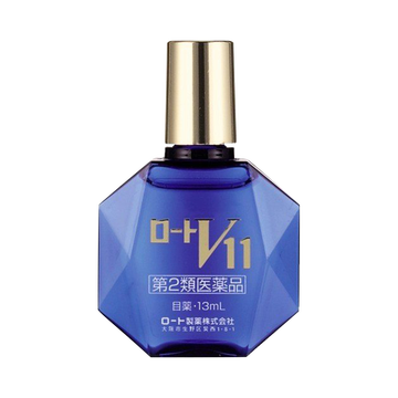 ROHTO 乐敦【第2类医药品】v11 精心成分缓解疲劳眼药水_ROHTO 乐敦家中常备眼药水_豌豆公主