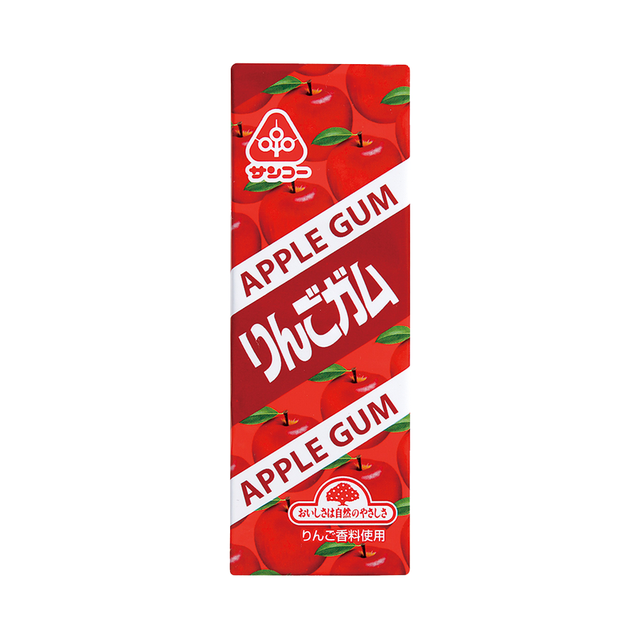 sanko食品 清爽苹果风味口香糖 10粒/条