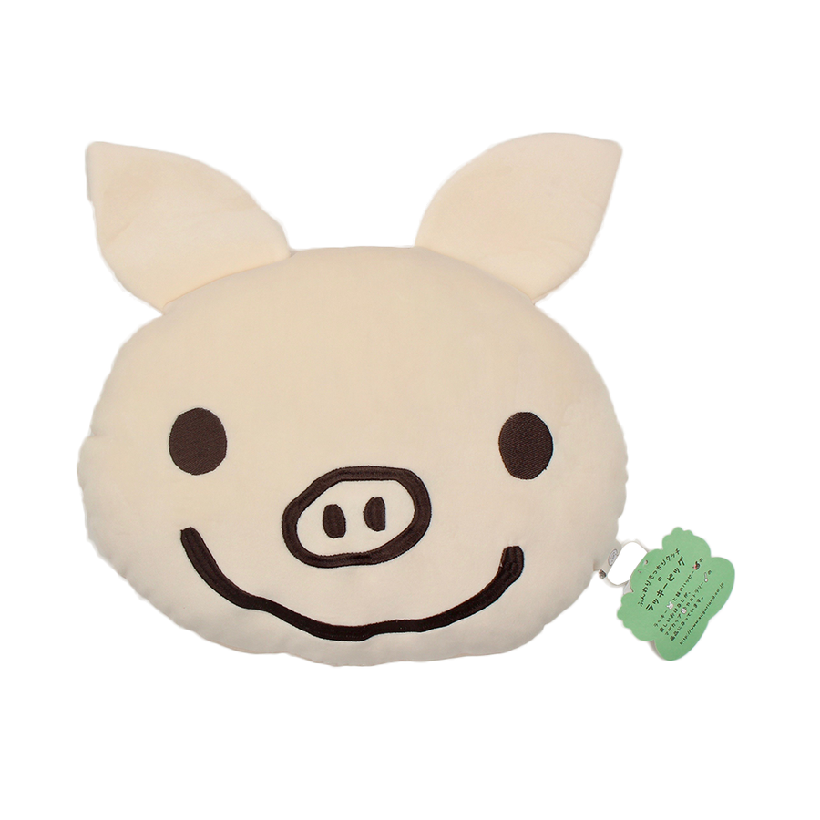 luckypig giggle 小猪靠垫 lucky白色 1个