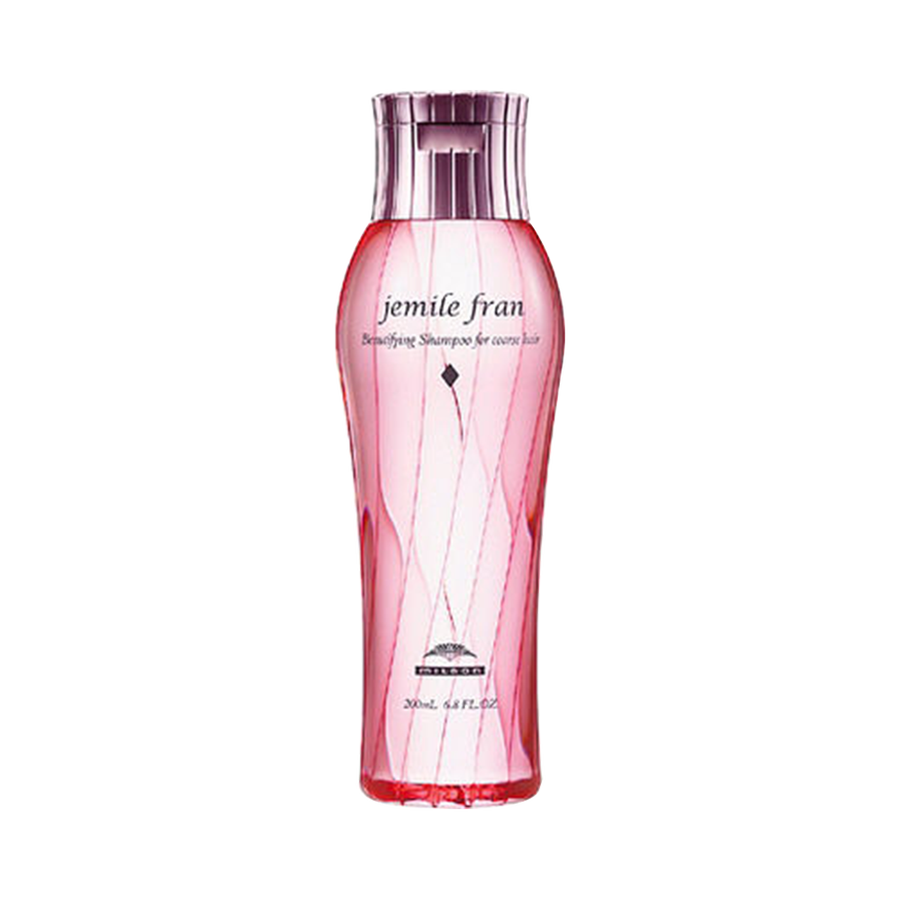 milbon 玫丽盼 jemile fran 无硅油顺滑洗发水 菱形 普通偏硬发质 200