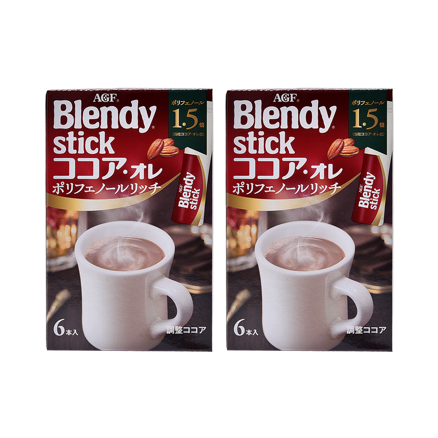 agf 香醇牛奶可可 66g 6包x2