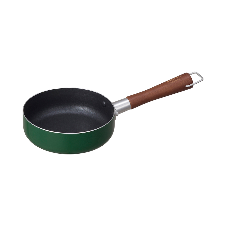 cb japan copan 木柄迷你平底锅 14cm 绿色 1个