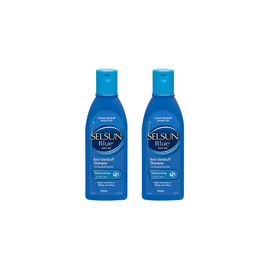 selsun blue 保湿止痒洗发水滋养型