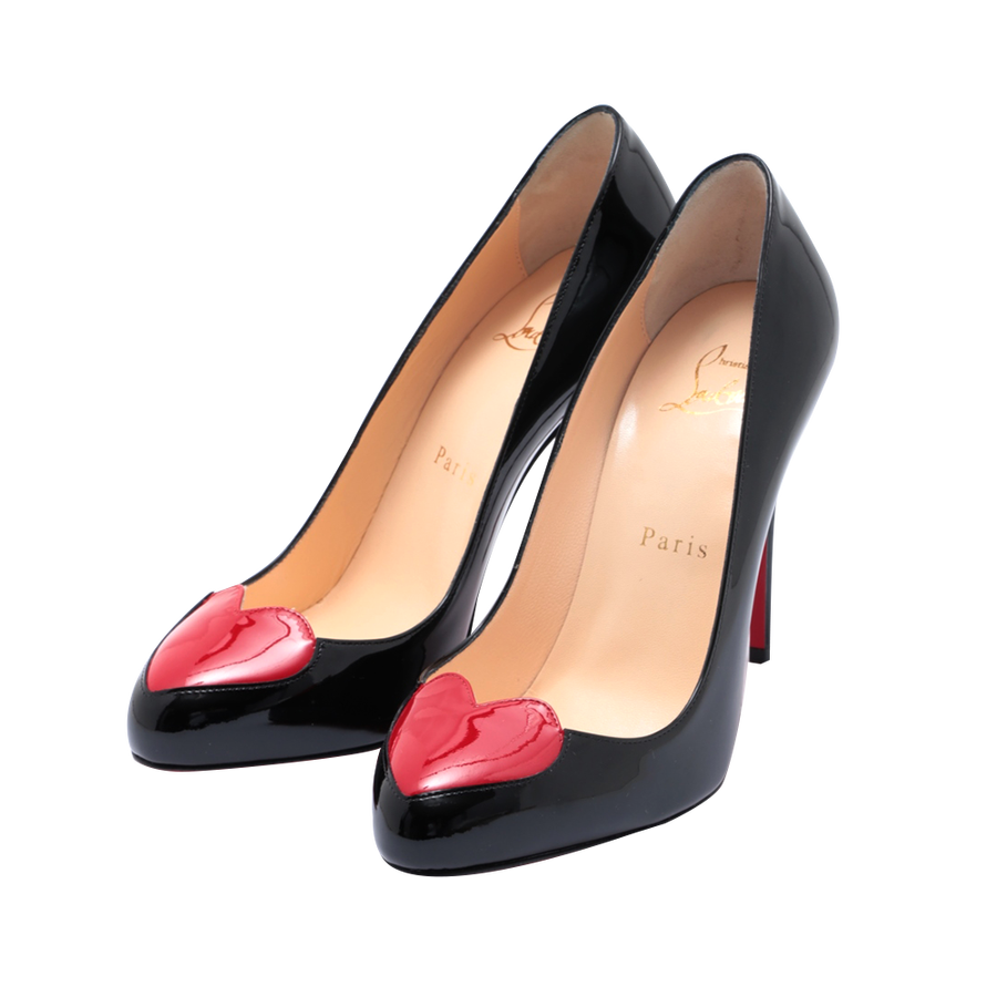 louboutin 克里斯提·魯布托 萝卜丁doracora100红底鞋(专利红)36