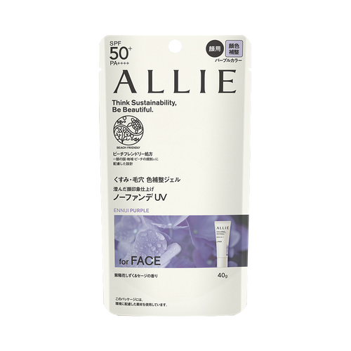 KANEBO 嘉娜宝 ALLIE Chrono Beauty 修色隔离防晒乳 SPF50+/PA++++ #01 紫色 40g