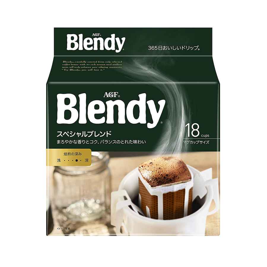 agf blendy 滴漏式挂耳咖啡 原味 126g 18袋