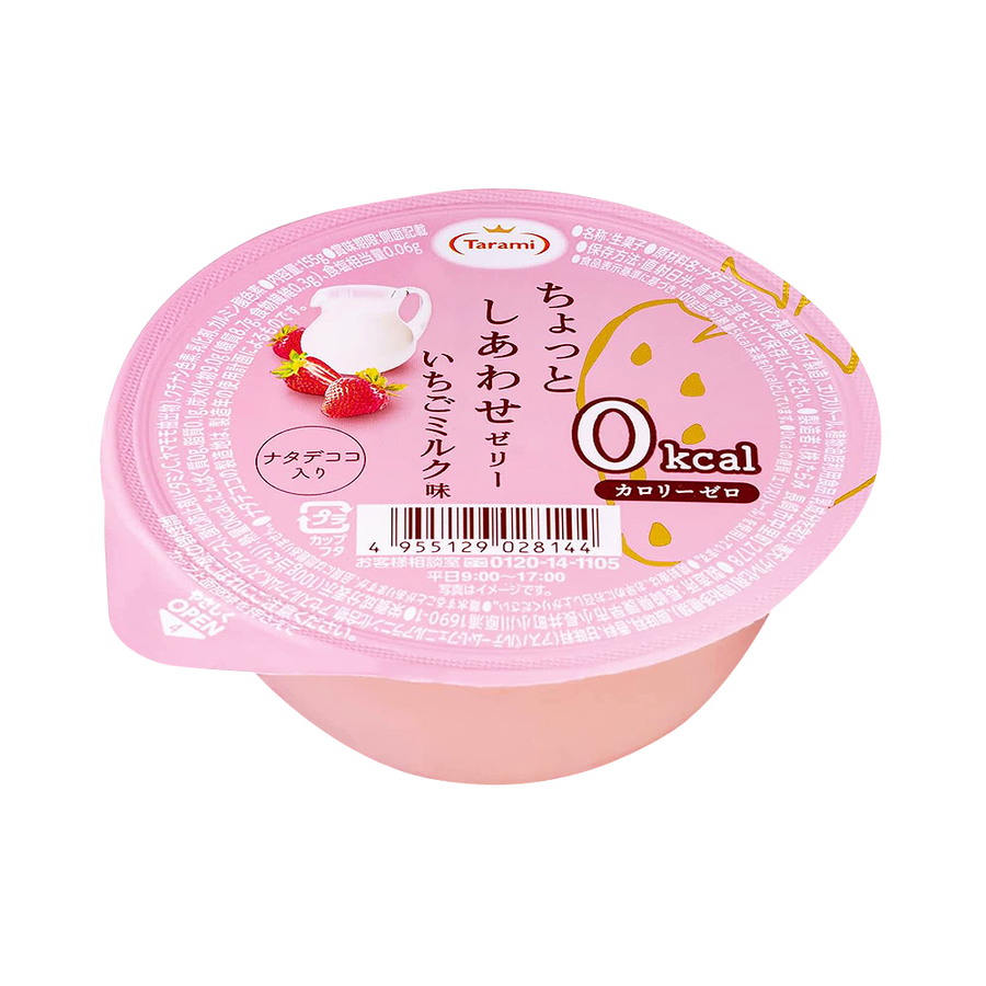 tarami 多良见 零卡幸福魔芋果冻 草莓牛奶味 155g
