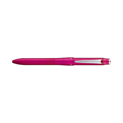 UNI 三菱铅笔 Jetstream Prime 0.7 金属杆多功能3色笔 粉色 1支