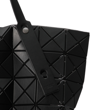 三宅一生 baobao lucent matte 高级磨砂8×8格大号手提包 黑色 1个