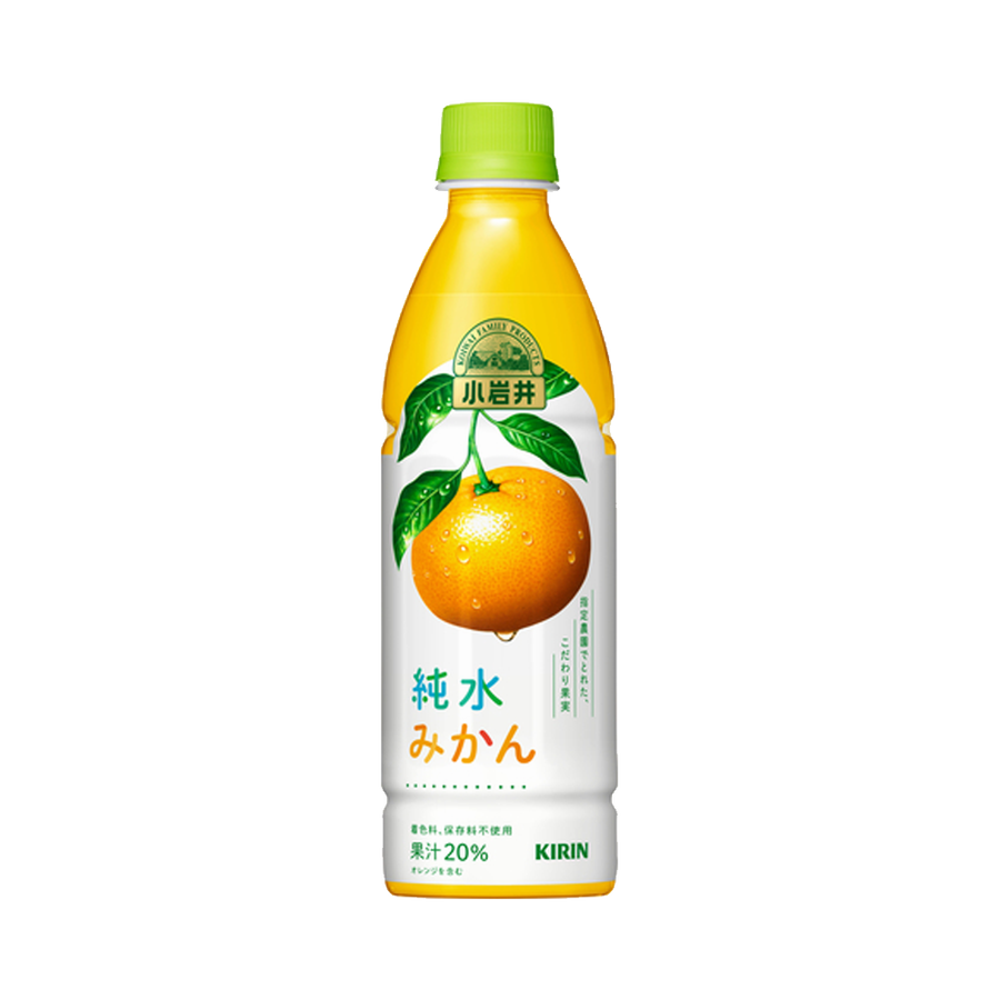 kirin 麒麟 小岩井 甘甜爽口纯水蜜柑果汁 430ml/瓶