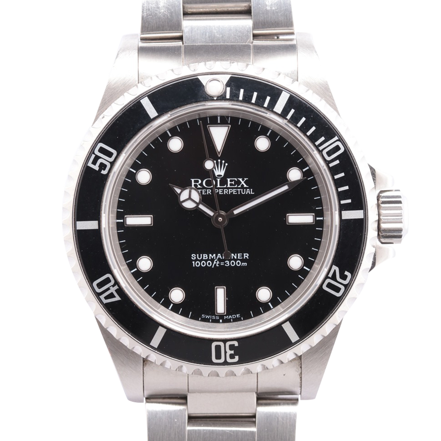 【古着】rolex 劳力士 黑水鬼潜航者系列自动机械男表 表盘颜色:黑色