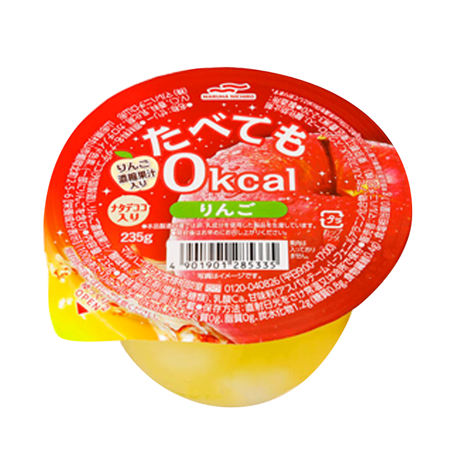 maruhanichiro0kcal果汁椰果果冻苹果235g个
