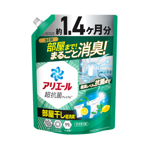 P&G 宝洁 Ariel超强抗菌室内晾干洗衣液 超大补充装 1000g